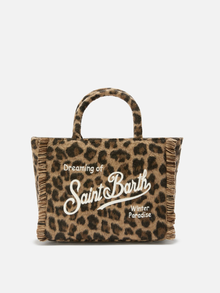 SAC MOYEN LÉOPARD WINTER PARADISE
