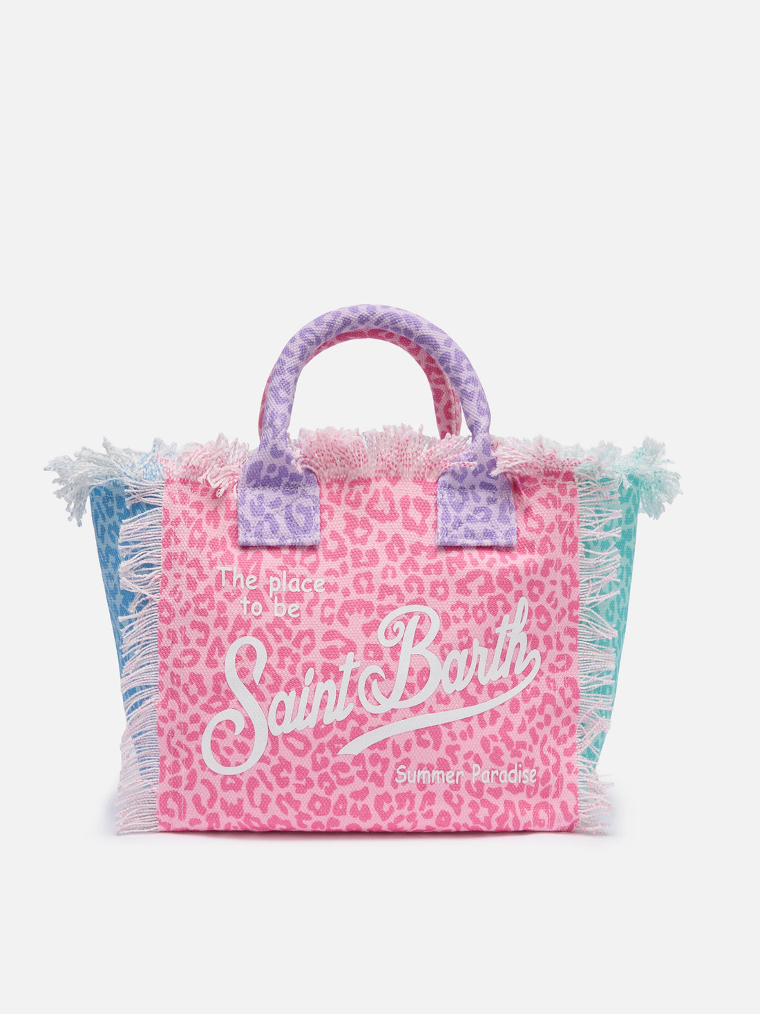 SAC MOYEN IMPRIMÉ LÉOPARD MULTICOLORE