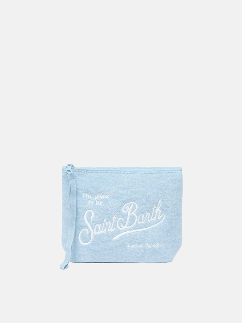 POCHETTE ÉPONGE BLEU CIEL