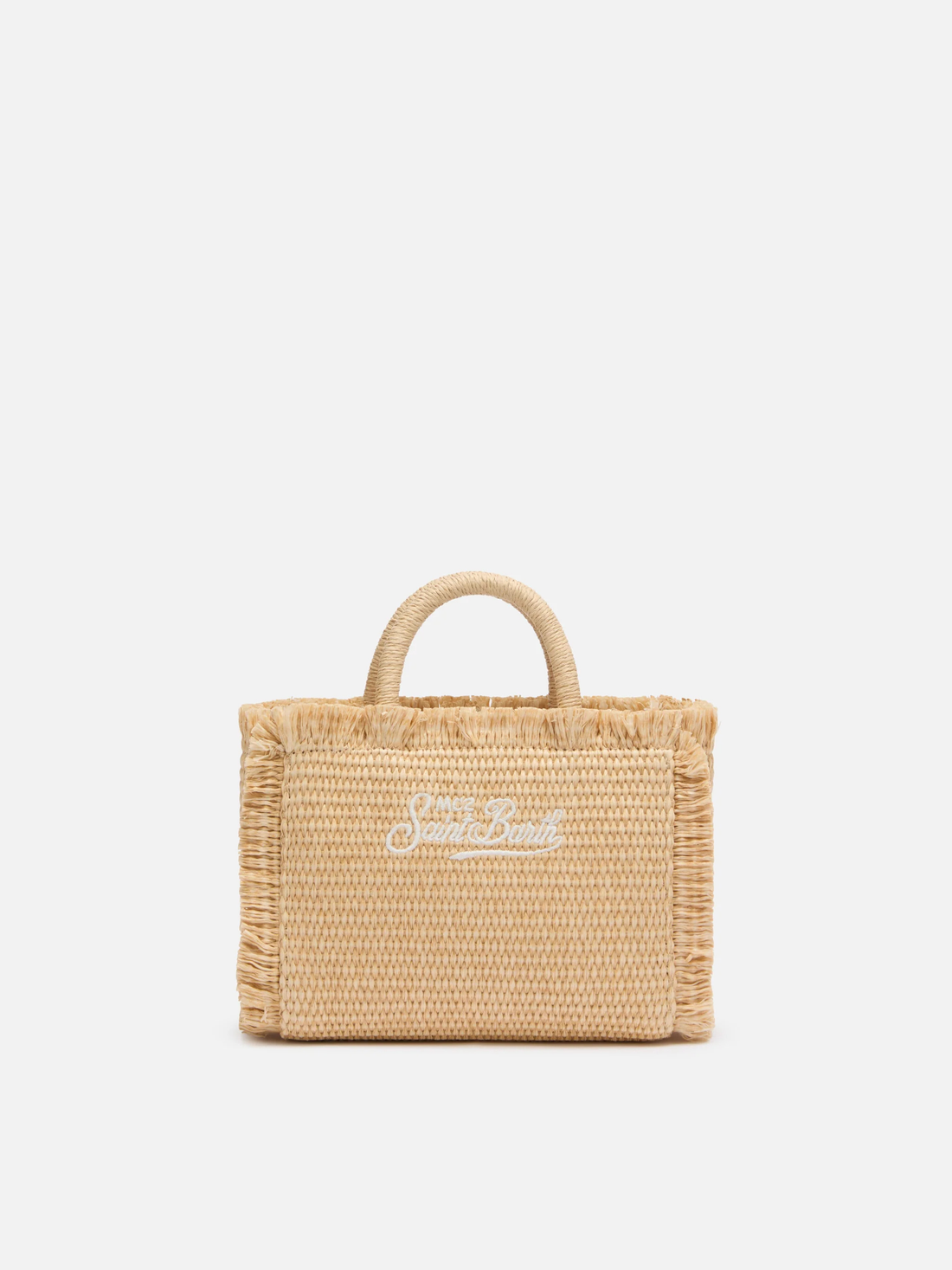 SAC MINI EN RAPHIA À FRANGES