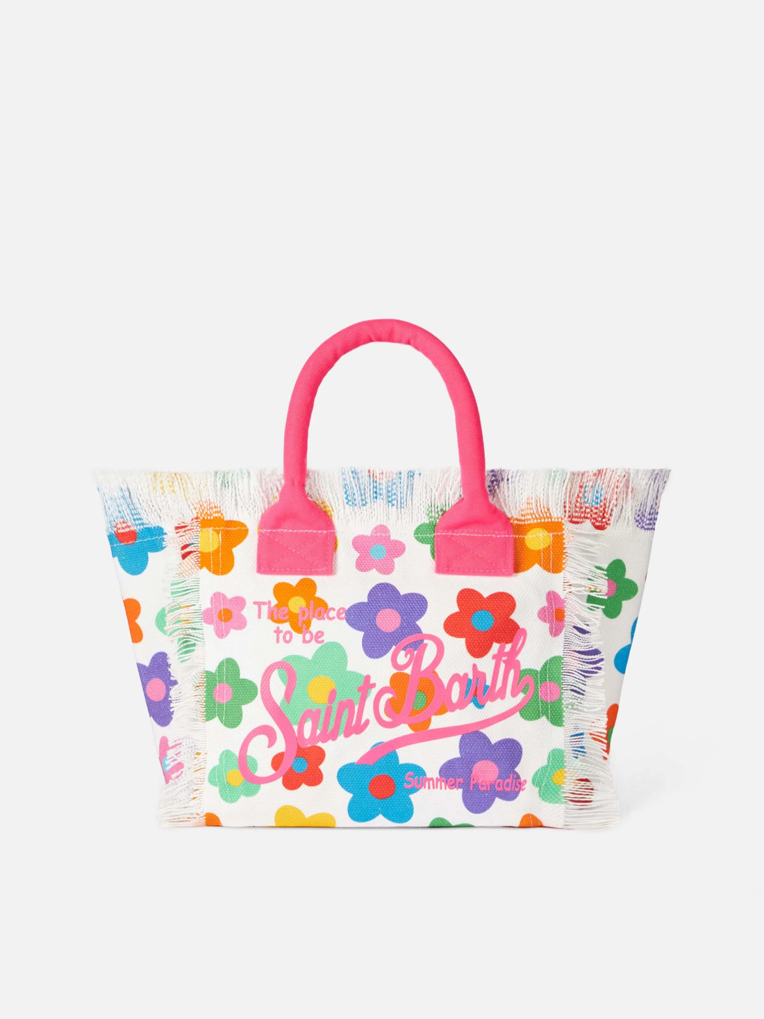 SAC MOYEN IMPRIMÉ FLEURI MULTICOLORE