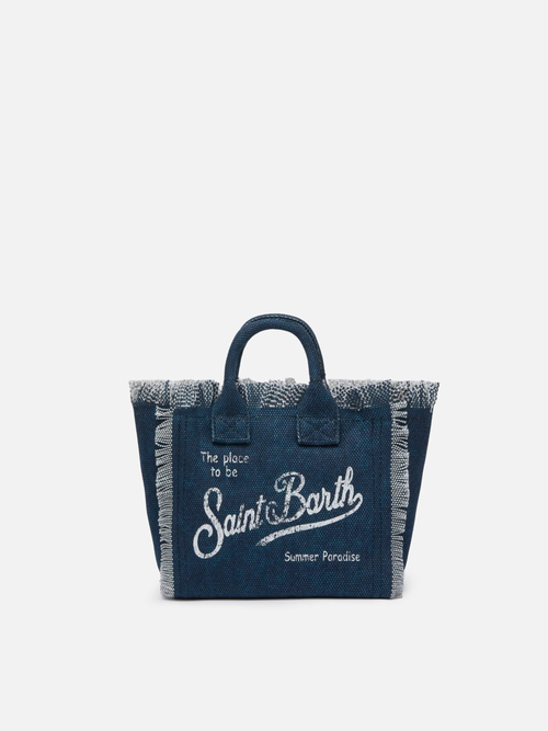 SAC MINI EN JEAN FONCÉ