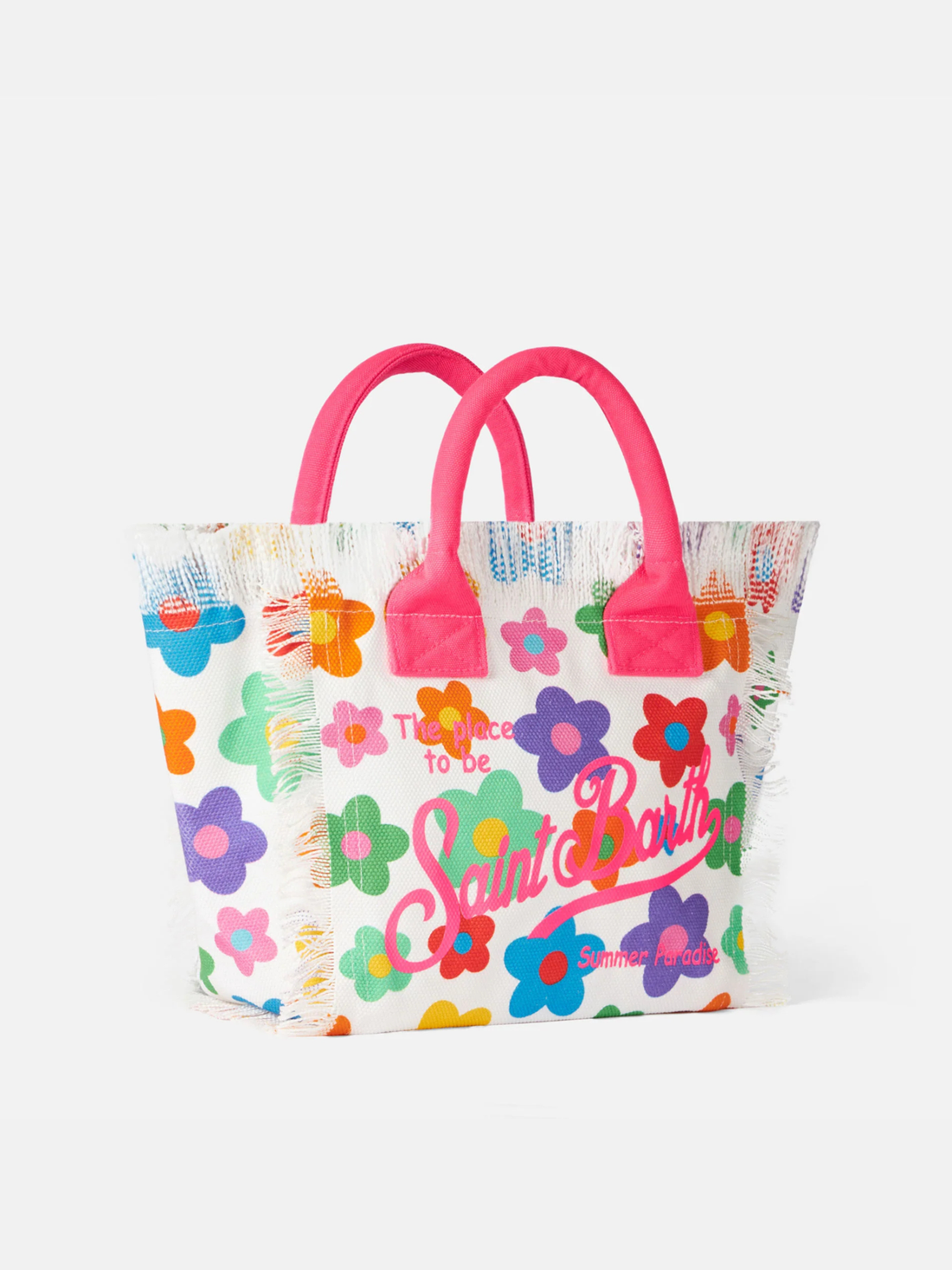 SAC MOYEN IMPRIMÉ FLEURI MULTICOLORE
