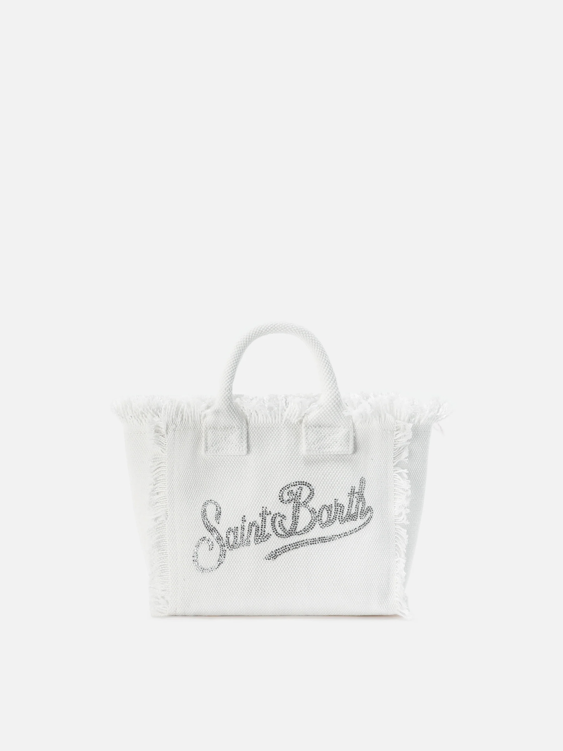 SAC MINI BLANC À STRASS