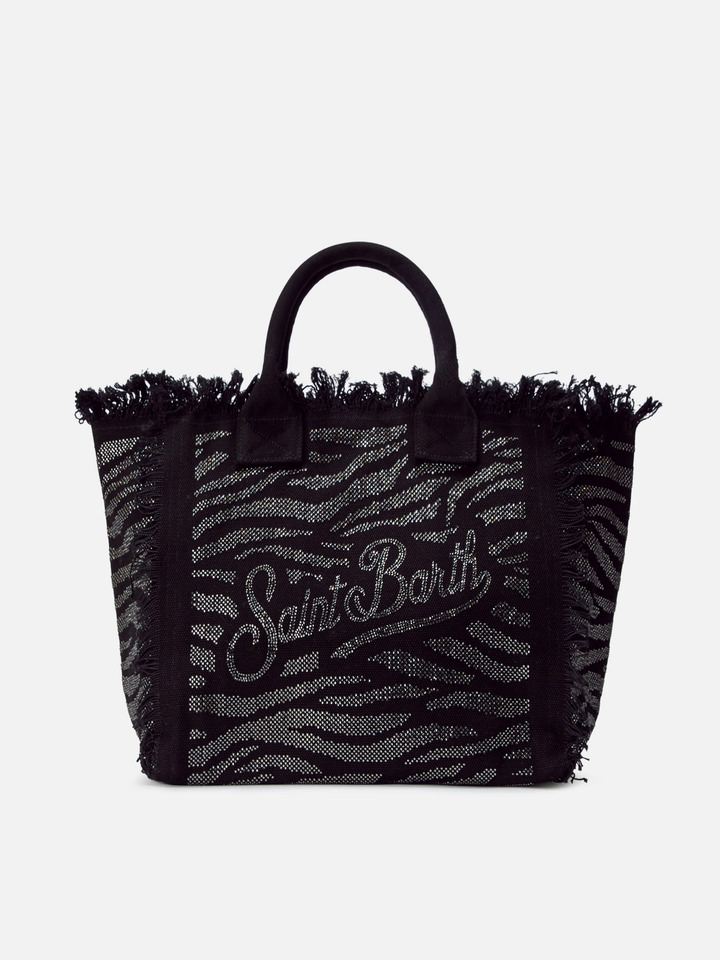 SAC IMPRIMÉ ZÉBRÉ À STRASS