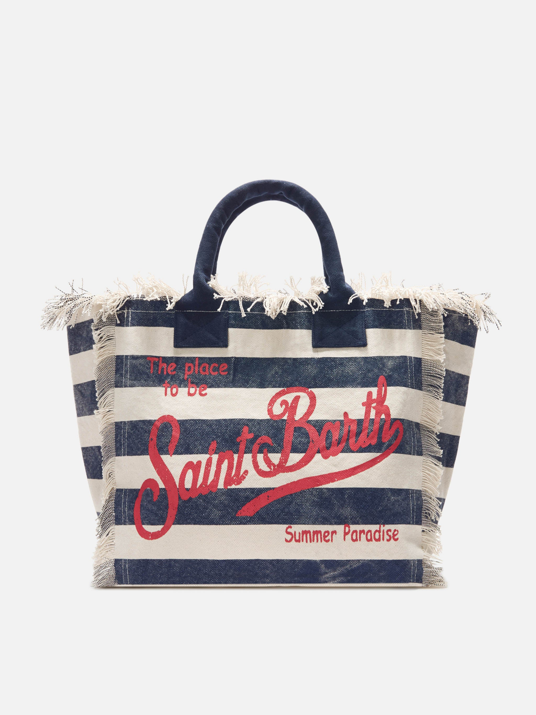 SAC À RAYURES BLEU MARINE