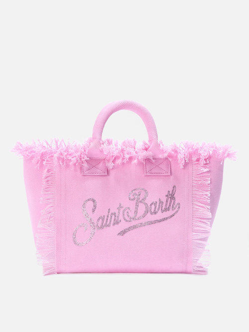 SAC MOYEN ROSE À STRASS